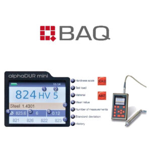 A picture of BAQ hardness tester mini UCI Probe AlphaDur model