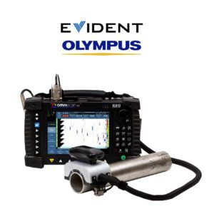 A picture of Olympus phased array device model omniscan mx