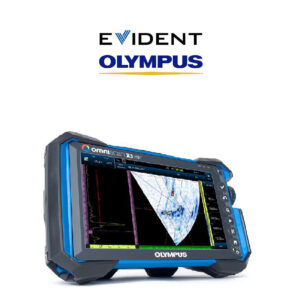 A picture of Olympus phased array device model Omniscan x3